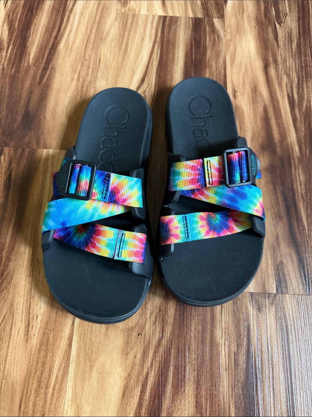 Chaco Tie Dye Chillos Slide Sandals